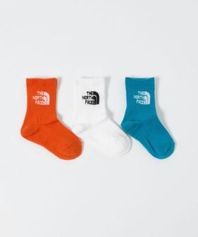 THE NORTH FACE/＜THE NORTH FACE＞ロゴ 3P クルーソックス / キッズ 16cm―18cm/ソックス / 靴下