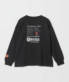 UNIVERSAL OVERALL/【別注】＜UNIVERSAL OVERALL＞グラフィック ロングスリーブ Tシャツ / キッズ  140cm―160cm/Tシャツ / カットソー