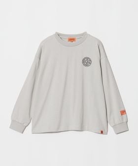 UNIVERSAL OVERALL/【別注】＜UNIVERSAL OVERALL＞グラフィック ロングスリーブ Tシャツ / キッズ  140cm―160cm/Tシャツ / カットソー