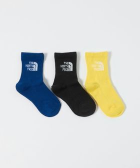 THE NORTH FACE/＜THE NORTH FACE＞ロゴ 3P クルーソックス / キッズ 19cm―21cm/ソックス / 靴下