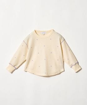 green label relaxing/ハート ワッフル ロングスリーブ Tシャツ / キッズ 100cm―160cm/Tシャツ / カットソー