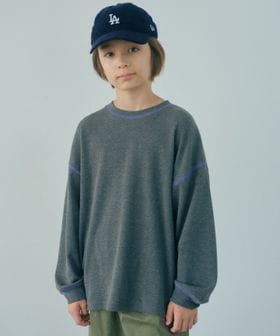 green label relaxing/ハニカム ステッチ ロングスリーブ Tシャツ / キッズ 100cm―160cm/Tシャツ / カットソー