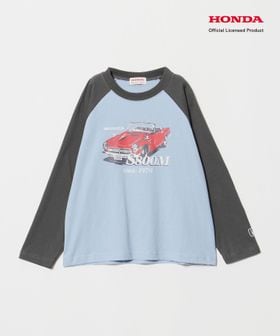 URBAMENT/【別注】＜URBAMENT＞Honda ラグラン Tシャツ / キッズ 140cm―150cm/Tシャツ / カットソー