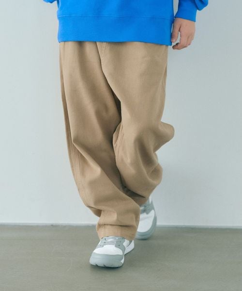Gramicci/【別注】＜GRAMICCI＞ワイドテーパードパンツ / キッズ 140cm―150cm/チノパンツ