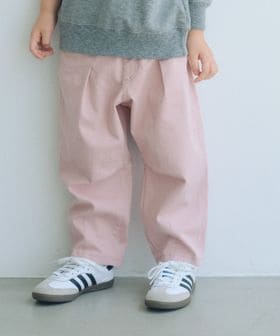 green label relaxing/【スタメンシリーズ】ストレッチ ヘリンボーン カーブパンツ / キッズ 100cm―160cm/イージーパンツ