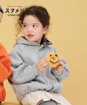 green label relaxing/【スタメンシリーズ】ダンボール フード パーカー / キッズ 100cm―160cm/スウェット / パーカー