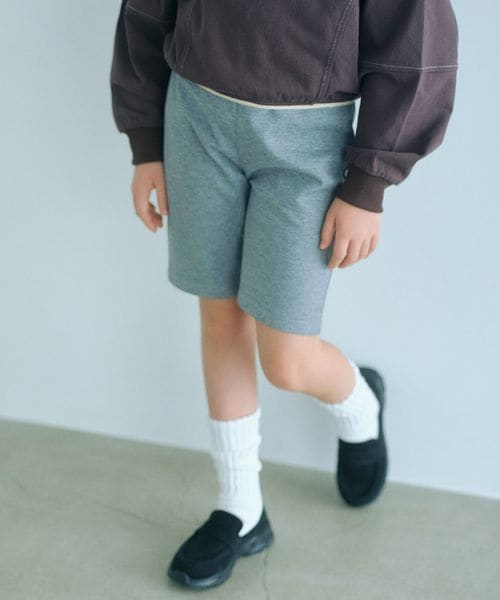 green label relaxing/【COOL CHIC GIRLS STYLE】ソリッド レギンス / キッズ 120cm―160cm/ショート / ハーフパンツ
