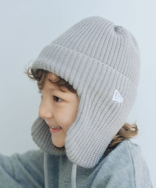 NEW ERA/＜NEW ERA＞ ニット キャップ トラッパー / キッズ/ニットキャップ
