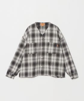 UNIVERSAL OVERALL/【別注】＜UNIVERSAL OVERALL＞Vネック チェック カーディガン / キッズ 140cm―160cm/カーディガン / ボレロ