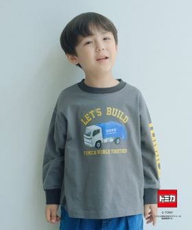 green label relaxing/【別注】＜TOMICA＞ロングスリーブTシャツ/キッズ 100cm―130cm/Tシャツ / カットソー