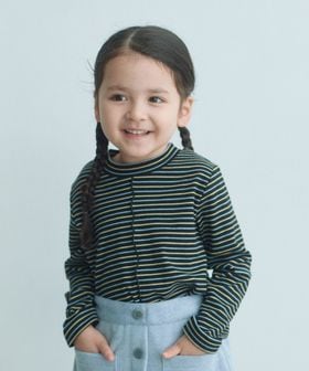green label relaxing/キモウ ボーダー メロー ロングスリーブ / キッズ 100cm―160cm/Tシャツ / カットソー