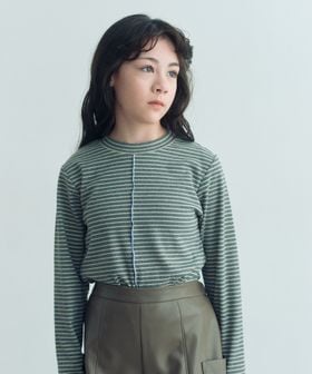 green label relaxing/キモウ ボーダー メロー ロングスリーブ / キッズ 100cm―160cm/Tシャツ / カットソー
