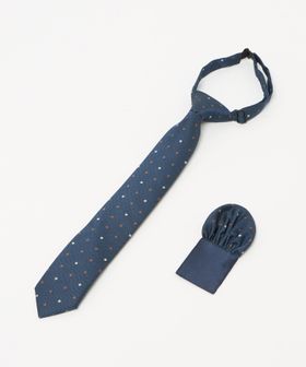 green label relaxing/ネクタイ チーフ セット（ドット） / キッズ 手洗い可能/ネクタイ / ボウタイ