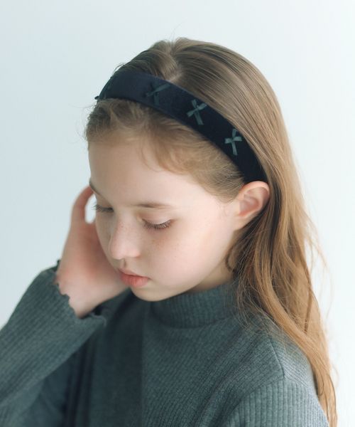 green label relaxing/リボン カチューシャ / キッズ  /ヘアアクセサリー