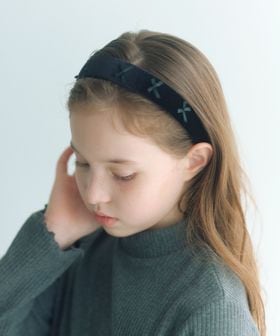 green label relaxing/リボン カチューシャ / キッズ  /ヘアアクセサリー