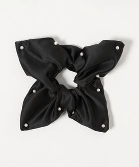 green label relaxing/スクエア シュシュ  / キッズ  /ヘアアクセサリー