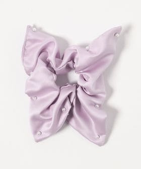 green label relaxing/スクエア シュシュ  / キッズ  /ヘアアクセサリー