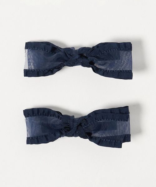 green label relaxing/リボン ヘアクリップ セット / キッズ/ヘアアクセサリー