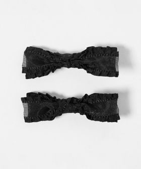 green label relaxing/リボン ヘアクリップ セット / キッズ/ヘアアクセサリー