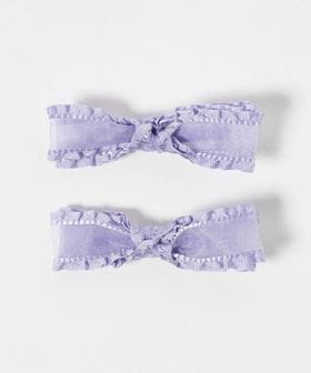 green label relaxing/リボン ヘアクリップ セット / キッズ/ヘアアクセサリー