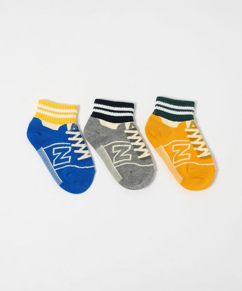 New Balance/＜New Balance＞ボーイズ ソックス 3P / キッズ 13cm‐19cm/ソックス / 靴下
