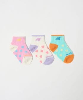 green label relaxing/＜New Balance＞GIRLS ソックス 3P / キッズ 13cm―19cm/ソックス / 靴下