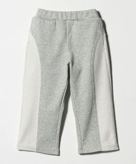 green label relaxing/裏毛 切り替え ワイドパンツ / キッズ  100cm―160cm/スウェットパンツ / ジャージ