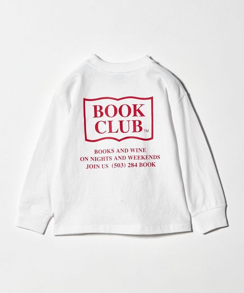 green label relaxing/【別注】＜BOOK CLUB＞ロゴ ロングスリーブTシャツ / キッズ  110cm―130cm/Tシャツ / カットソー