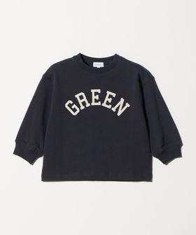 green label relaxing/GREENロゴ ロングTシャツ / キッズ  100cm―160cm/Tシャツ / カットソー