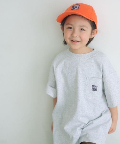 GUNG HO/【別注】＜GUNG HO＞ポケット Tシャツ / キッズ 110cm―130cm/Tシャツ / カットソー