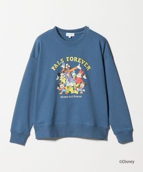 green label relaxing/【別注】＜Disney＞裏毛 プルオーバー / キッズ  140cm―160cm/スウェット / パーカー
