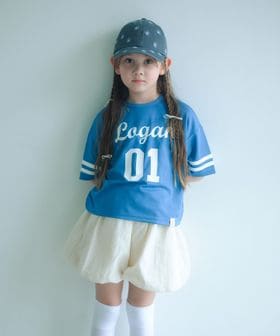 LOGAN knitting mills/【別注】＜LOGAN knitting mills＞ナンバリング Tシャツ / キッズ  120cm―160cm/Tシャツ / カットソー