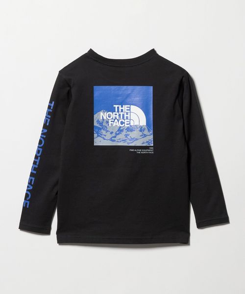 green label relaxing/＜THE NORTH FACE＞ロングスリーブ スリーブグラフィックティー / キッズ  130cm―160cm/Tシャツ / カットソー