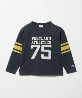 CHAMPION/＜Champion＞ロングスリーブフットボール Tシャツ 110cm―130cm/Tシャツ / カットソー