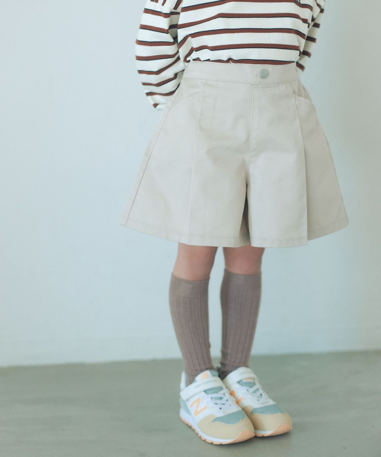 ツイルタック キュロットパンツ 100cm―160cm