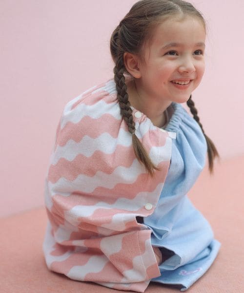 green label relaxing/マキタオル バイカラー 70cm/ キッズ/ビーチグッズ