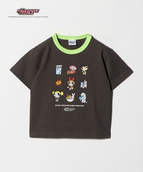 green label relaxing/【別注】＜The Powerpuff Girls＞ リンガー Tシャツ / キッズ 100cmー130cm/Tシャツ / カットソー