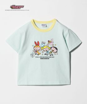 green label relaxing/【別注】＜The Powerpuff Girls＞ リンガー Tシャツ / キッズ 100cmー130cm/Tシャツ / カットソー