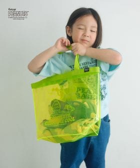 green label relaxing/【別注】＜FRUIT OF THE LOOM×PEANUTS＞ PVC トートバッグ / キッズ  /トートバッグ