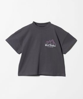 WILD THINGS/【別注】＜WILD THINGS＞ マウンテン ショートスリーブ Tシャツ / キッズ 110cm―130cm/Tシャツ / カットソー