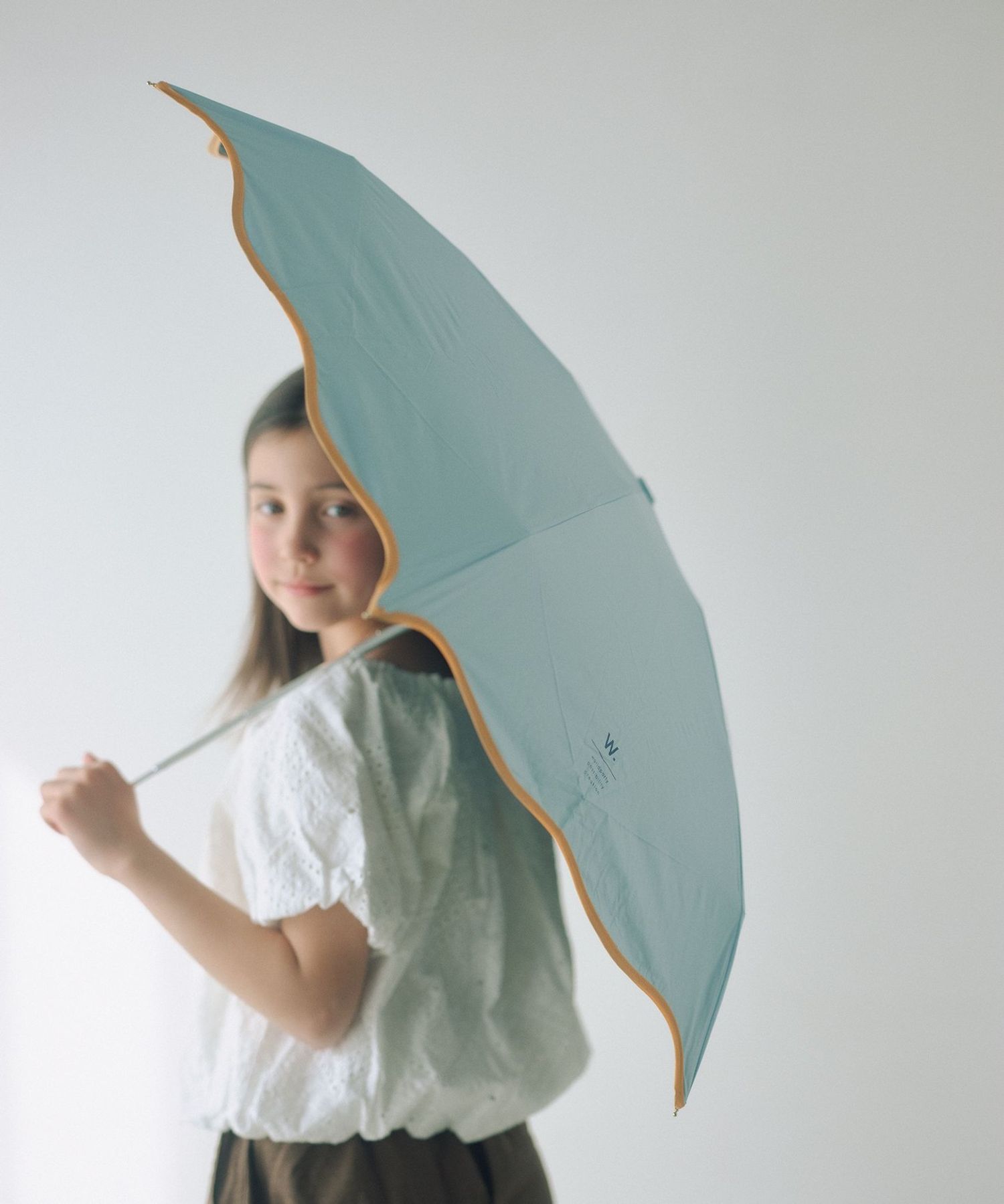 Wpc.＞ウェーブパイピングパラソル ミニ 傘 / キッズ 晴雨兼用 UVカット