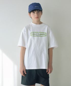 WILD THINGS/【別注】＜WILD THINGS＞ ロゴ ショートスリーブ Tシャツ / キッズ 140cm―160cm/Tシャツ / カットソー