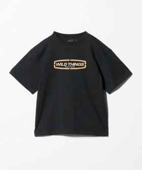WILD THINGS/【別注】＜WILD THINGS＞ ロゴ ショートスリーブ Tシャツ / キッズ 140cm―160cm/Tシャツ / カットソー
