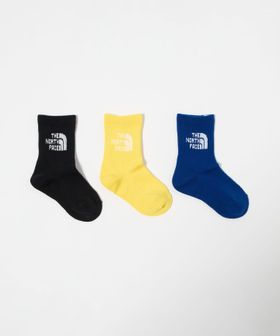 THE NORTH FACE/＜THE NORTH FACE＞ロゴ 3P クルーソックス / キッズ  16cm―18cm/ソックス / 靴下
