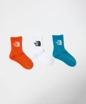 THE NORTH FACE/＜THE NORTH FACE＞ジャガード ロゴ 3P クルーソックス / キッズ  /ソックス / 靴下