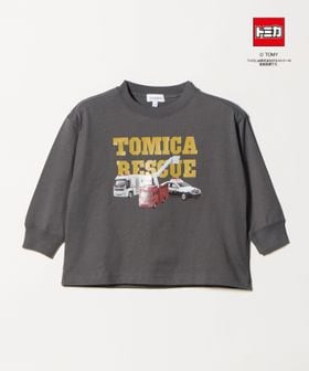 TOMICA/【別注】＜TOMICA＞長袖 Tシャツ / キッズ  100cm―120cm/Tシャツ / カットソー