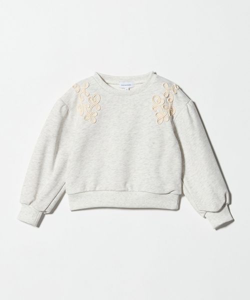 green label relaxing/裏毛 コードシシュウ プルオーバー / スウェット / トレーナー / キッズ  100cm―130cm/スウェット / パーカー