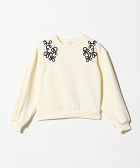 green label relaxing/裏毛 コードシシュウ プルオーバー / スウェット / トレーナー / キッズ  140cm―160cm/Tシャツ / カットソー