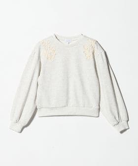 green label relaxing/裏毛 コードシシュウ プルオーバー / スウェット / トレーナー / キッズ  140cm―160cm/Tシャツ / カットソー