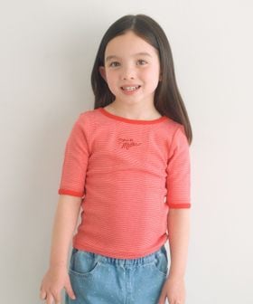 Robert P. Miller/【別注】＜Robert P. Miller＞5分袖 Tシャツ / キッズ  100cm―130cm/Tシャツ / カットソー